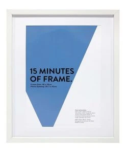 Promo 😉 Vue White Photo Frame 40x50cm/A3 🥰