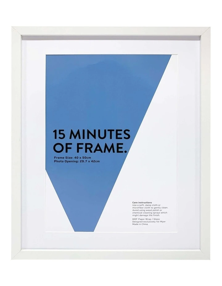 Promo π Vue White Photo Frame 40x50cm/A3 π₯° 1 Promo π Vue White Photo Frame 40x50cm/A3 π₯°