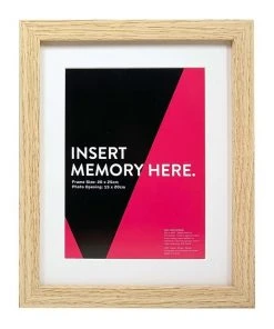 Flash Sale 🎉 Vue Natural Photo Frame 20x25/15x20cm ✔️