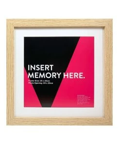 Outlet 🎉 Vue Natural Photo Frame 25x25/20x20cm 🧨