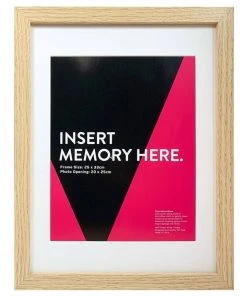 New 👏 Vue Natural Photo Frame 25x33/20x25cm ✔️