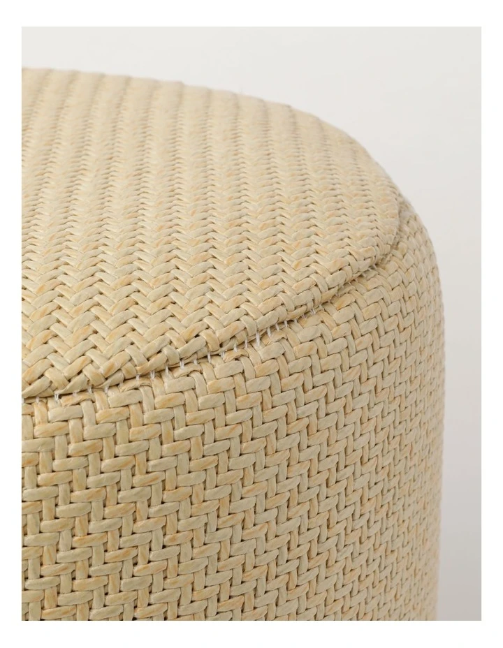 Budget ❤️ Australian House & Garden Sanderson Stool 28x28x36cm in Natural ✨ 3 Budget ❤️ Australian House & Garden Sanderson Stool 28x28x36cm in Natural ✨ - Image 3