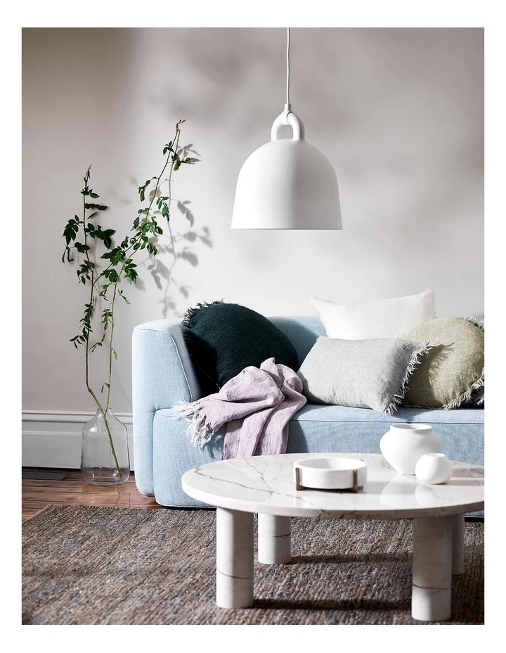 Flash Sale β Aura Home Vintage Linen Fringe 55cm Round Cushion In Syrah π 3 Flash Sale β Aura Home Vintage Linen Fringe 55cm Round Cushion In Syrah π - Image 3