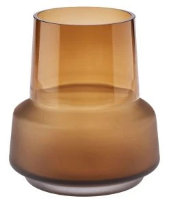 Best Sale π Linen House Draper Vase 18cm In Amber π