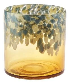 Best deal 🎉 Linen House Joan Vase 15cm In Amber ⌛