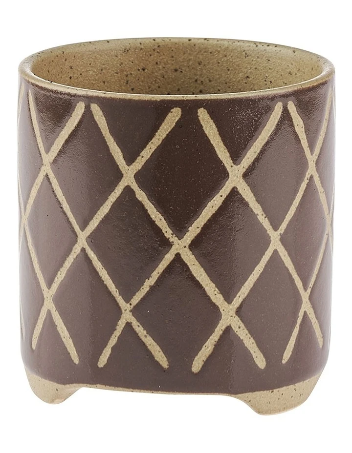 Cheap π Linen House Estrada Planter Pot 16cm In Coffee β 1 Cheap π Linen House Estrada Planter Pot 16cm In Coffee β
