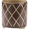 Best reviews of ⭐ Linen House Estrada Planter Pot 12cm In Coffee ✨