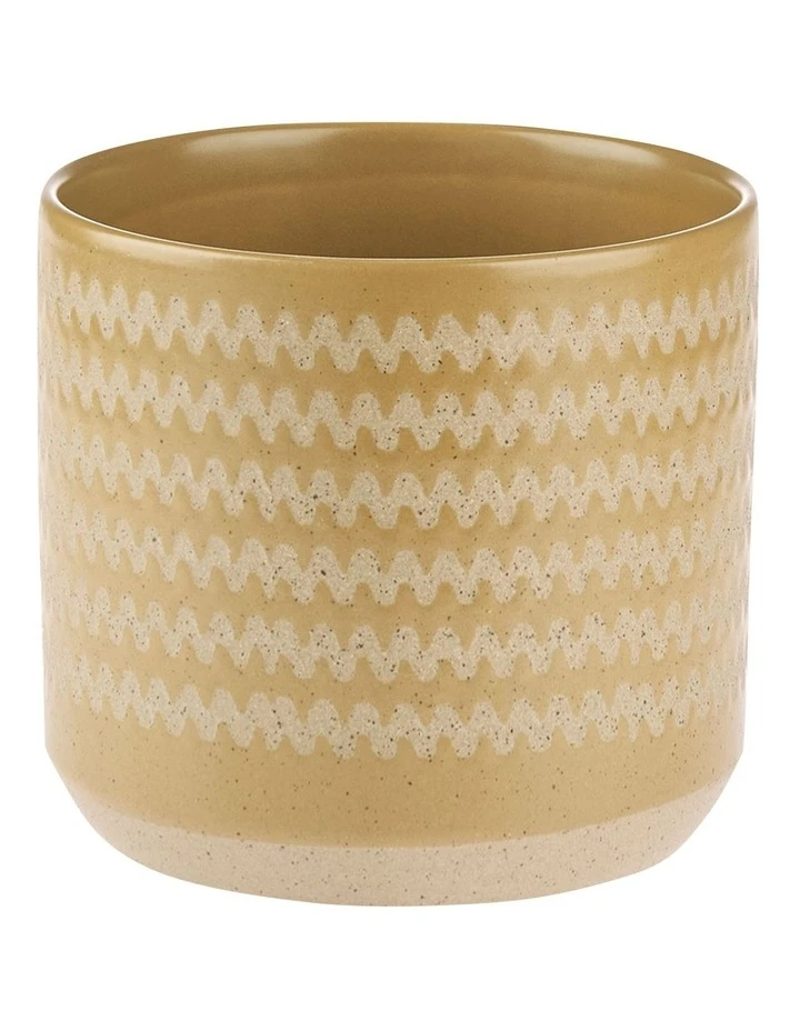 Flash Sale ✨ Linen House Dawn Planter Pot 20cm In Mustard ⌛ 1 Flash Sale ✨ Linen House Dawn Planter Pot 20cm In Mustard ⌛