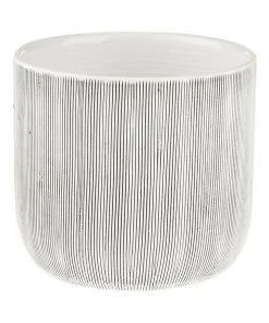Cheap π Linen House TaupIn Planter Pot 16.5cm In White β€οΈ