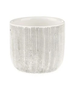 Wholesale 🎁 Linen House TaupIn Planter Pot 7.5cm In White ⭐