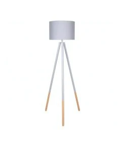 Discount ❤️ Sarantino Nordic Minimalist Accent Light Tripod Floor Lamp Grey ❤️