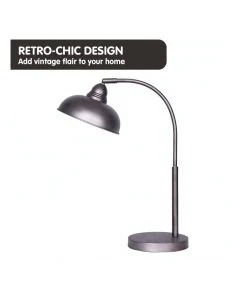 Discount ⭐ Sarantino Industrial Chic Adjustable Angle Desk Lamp Dark Grey ✔️ -Deals Home Décor Store 869502160 3 720x928