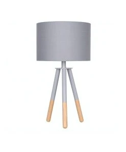 Flash Sale 🎉 Sarantino Nordic Minimalist Tripod Desk Lamp Metal and Wood 🌟