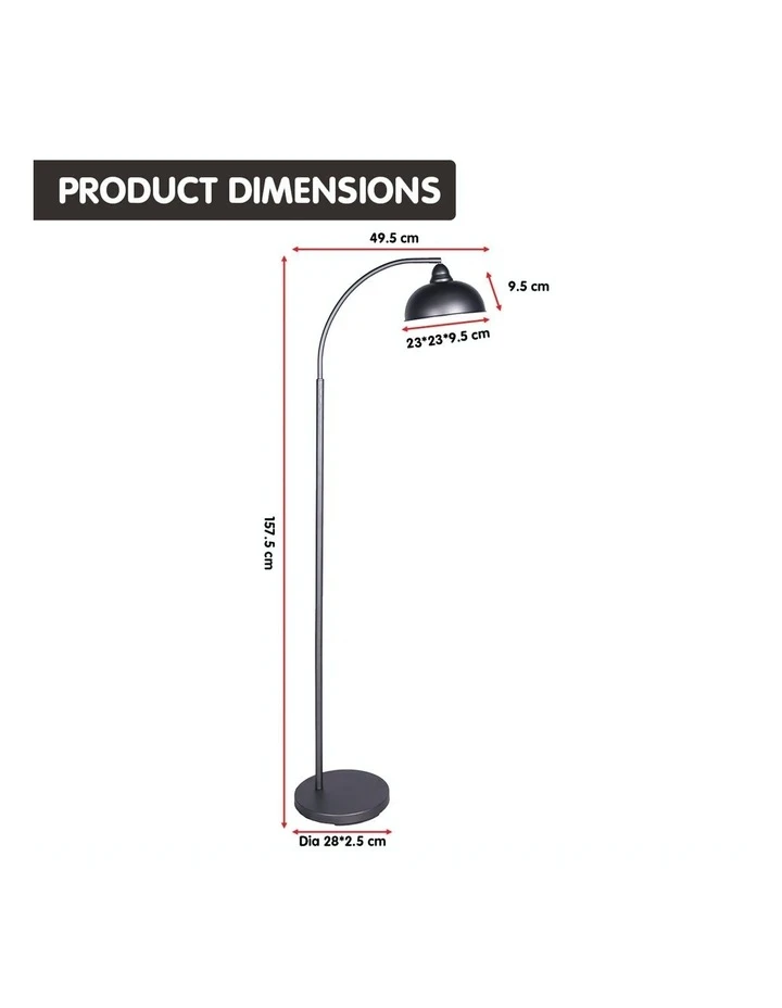 Deals β€οΈ Sarantino Chic Industrial Adjustable Angle Floor Lamp Dark Grey π 2 Deals β€οΈ Sarantino Chic Industrial Adjustable Angle Floor Lamp Dark Grey π - Image 2