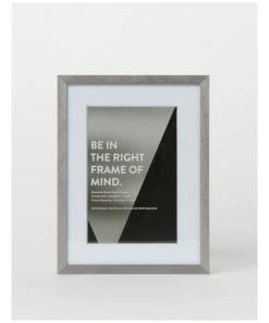 Promo ⌛ Vue Platinum Metal Frame 15x20cm/10x15cm in Silver 👏