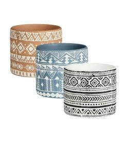 New 🧨 Cooper & Co. Set of 3 Kinsfolk Terracotta Pots ⌛