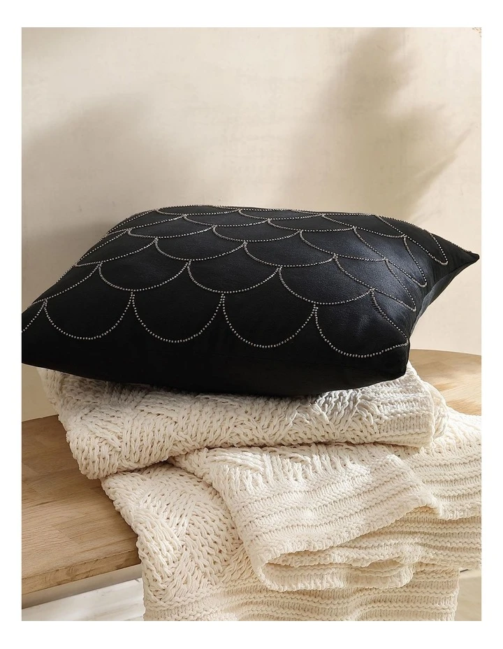 Budget π Private Collection Kinsey Square Cushion in Black π 3 Budget π Private Collection Kinsey Square Cushion in Black π - Image 3