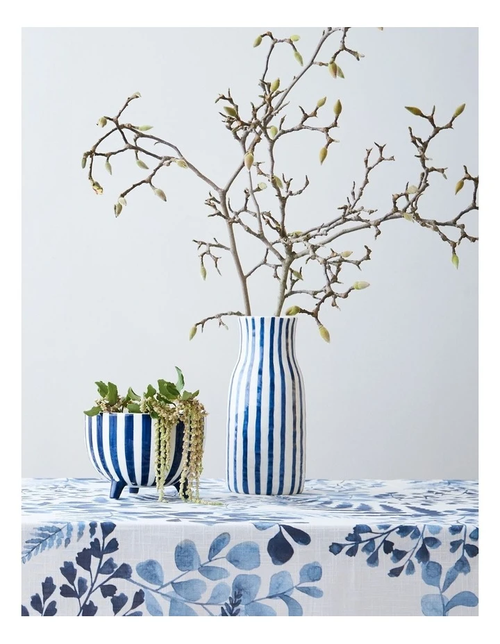 Best Pirce π Madras Link Fraser Hand Painted Vase 12.5x27.5cm Blue π 2 Best Pirce π Madras Link Fraser Hand Painted Vase 12.5x27.5cm Blue π - Image 2