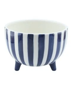 Budget ✔️ Madras Link Fraser Hand Painted Planter 18x13cm Blue 🧨