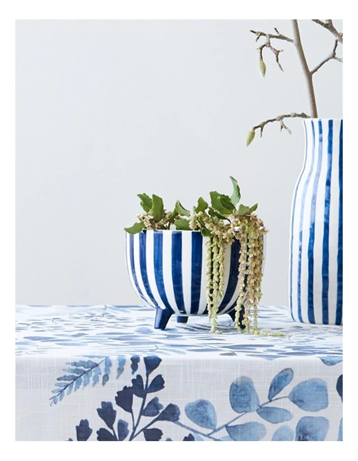 Budget ✔️ Madras Link Fraser Hand Painted Planter 18x13cm Blue 🧨 2 Budget ✔️ Madras Link Fraser Hand Painted Planter 18x13cm Blue 🧨 - Image 2