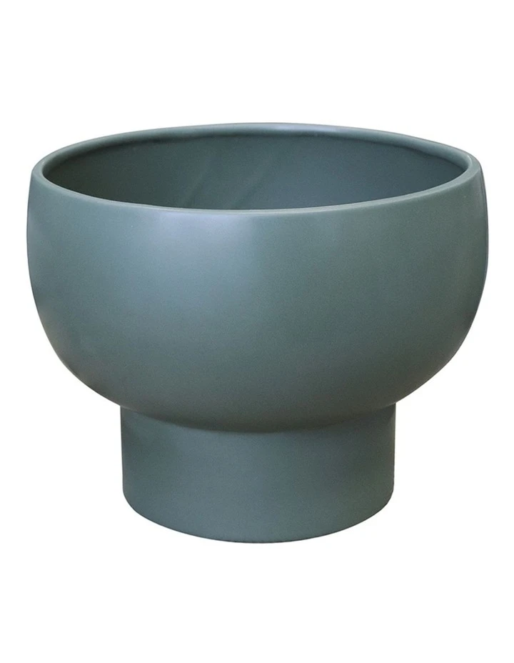 Brand new β Madras Link Pedestal Planter 22cmx18cm Matte Green π 1 Brand new β Madras Link Pedestal Planter 22cmx18cm Matte Green π