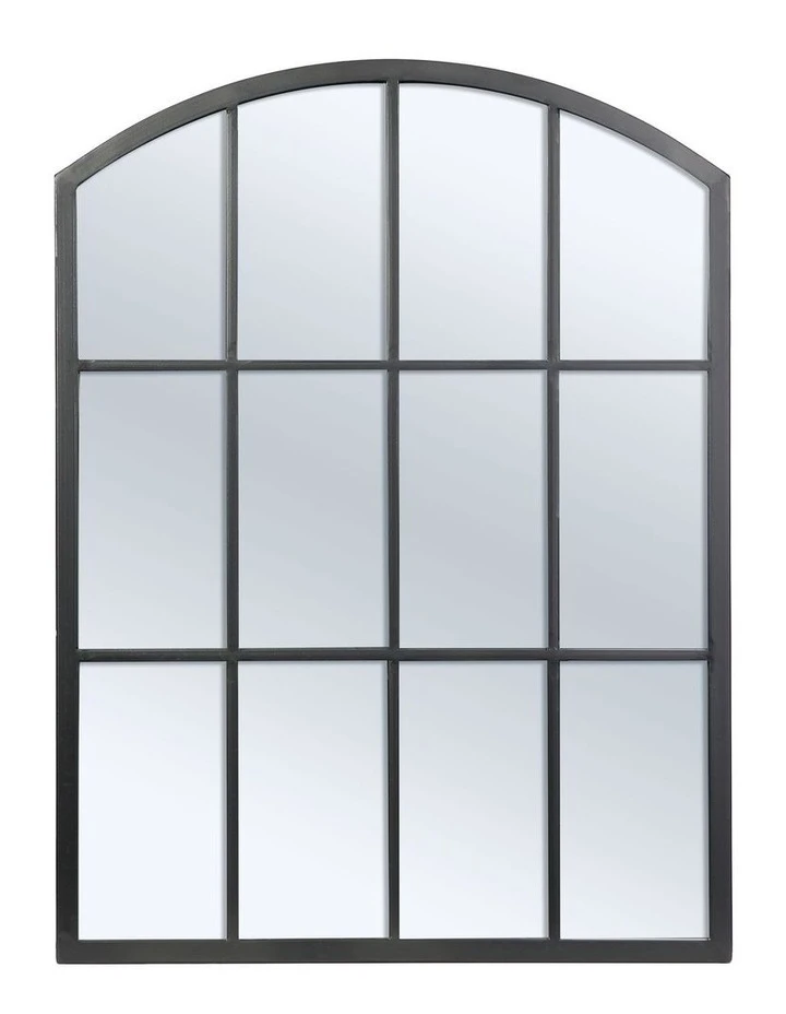 New π Cooper & Co Marais Arch Top Iron Indoor Outdoor Mirror Black π 1 New π Cooper & Co Marais Arch Top Iron Indoor Outdoor Mirror Black π