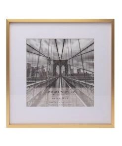 Wholesale 😀 Cooper & Co 12x12" Matt To 8x8" Premium Metallicus Metal Photo Frames Gold ❤️