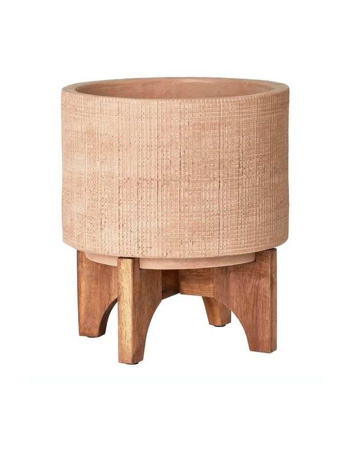 Buy π― Cooper & Co Dune Ceramic Planter Pot On Wooden Stand π₯ 1 Buy π― Cooper & Co Dune Ceramic Planter Pot On Wooden Stand π₯