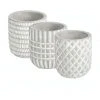 Coupon ⌛ Cooper & Co Geo Cement Pots Set Of 3 ✔️