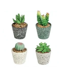 Cheap 😀 Cooper & Co Knot Artificial Garden Pots Set Of 4 ⭐