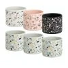 Deals ✨ Cooper & Co Terrazzo Pots Set Of 6 ⌛