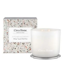 Buy 💯 CIRCA White Tea & Wild Mint Soy Candle 260g ✨