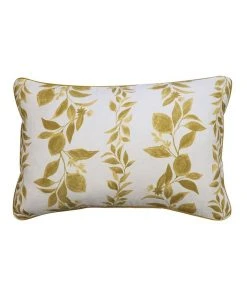 Best deal π Madras Link Amari Linen Cushion Amber/Off White β