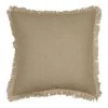 Flash Sale ⌛ Madras Link Fringe Cushion 55cm Oatmeal ✨