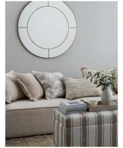 Flash Sale ⌛ Madras Link Fringe Cushion 55cm Oatmeal ✨ -Deals Home Décor Store 883787680 3 720x928