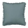 Flash Sale ⌛ Madras Link Fringe Cushion 55cm Blue 👏