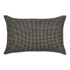 Budget ✔️ Madras Link Malala Natural Raw Silk Cushion in Black/Natural ⌛
