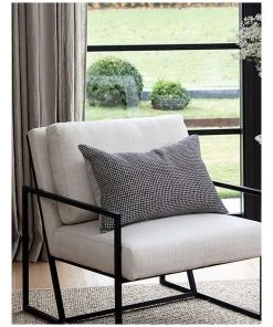 Budget ✔️ Madras Link Malala Natural Raw Silk Cushion in Black/Natural ⌛ -Deals Home Décor Store 883788130 2 720x928