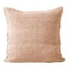 Wholesale 😀 Aura Home Vintage Linen Fringe Cushion in Pink Clay ✨