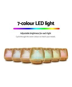 Best Pirce 🔔 Devanti 4-In-1 Essential Oil Aroma Diffuser 500ml ⭐ -Deals Home Décor Store 888182020 4 720x928