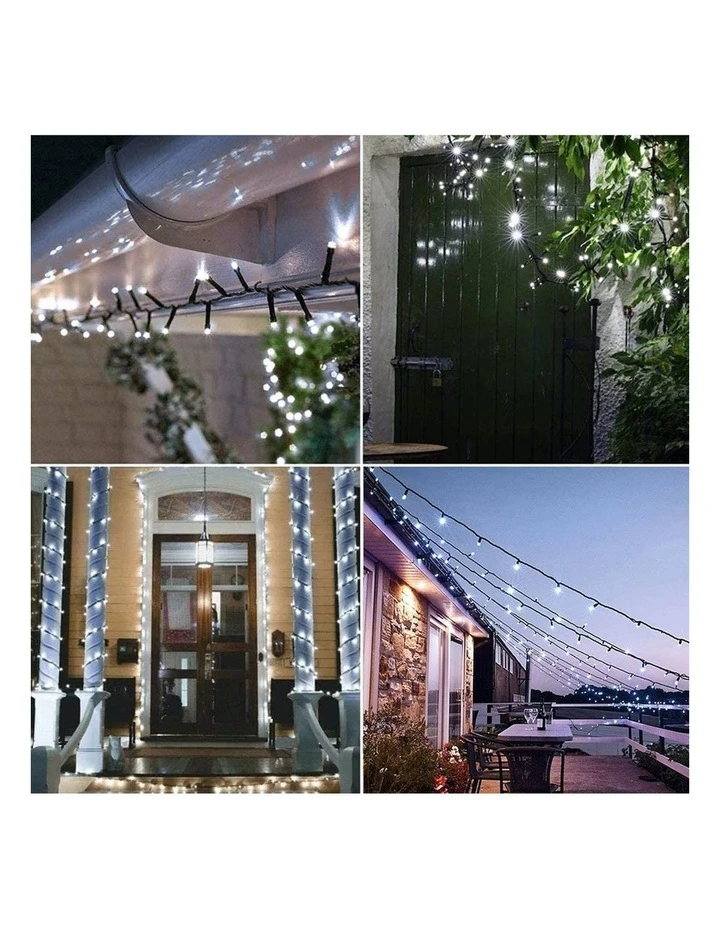 Brand new π Milano Décor Solar Powered Outdoor Fairy Lights White 200 Lights 10003388 β€οΈ 7 Brand new π Milano Décor Solar Powered Outdoor Fairy Lights White 200 Lights 10003388 β€οΈ - Image 7