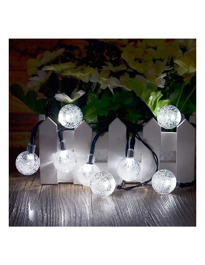 Discount 🧨 Milano Décor Solar Powered Outdoor Festoon Lights White 30 Lights 10003387 ✔️ 2 Discount 🧨 Milano Décor Solar Powered Outdoor Festoon Lights White 30 Lights 10003387 ✔️ - Image 2