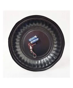 Flash Sale ✨ La Florentina Industrial Moving Cogs Standing Clock Black ⭐ -Deals Home Décor Store 893440180 3 720x928