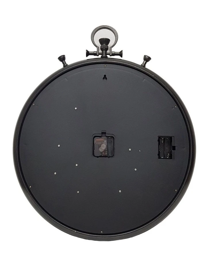 Discount β La Florentina Ulysse Noir French Stopwatch Moving Cogs Wall Clock Black π 2 Discount β La Florentina Ulysse Noir French Stopwatch Moving Cogs Wall Clock Black π - Image 2