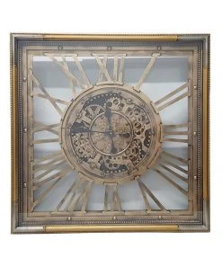 Best deal β La Florentina Roma Moving Cogs Clock 80cm Gold βοΈ