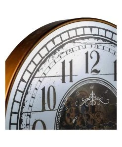 Promo 🥰 La Florentina Chteau Mirrored Moving Cogs Wall Clock 80cm Gold 🤩 8 Promo 🥰 La Florentina Chteau Mirrored Moving Cogs Wall Clock 80cm Gold 🤩 -Deals Home Décor Store 893441530 4 720x928