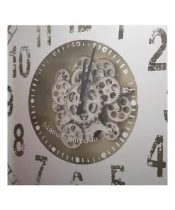 Outlet 🥰 La Florentina Riquier Large Square Persian Mirrored 82cm Clock ⭐ -Deals Home Décor Store 893458900 2 720x928