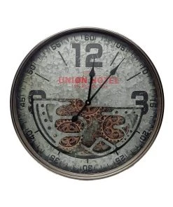Best Pirce π€© La Florentina Union Hotel Round Modern Clock 60cm Silver π