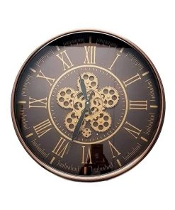 Deals ⭐ La Florentina Hermes Round Wall Clock Rose Gold ✔️