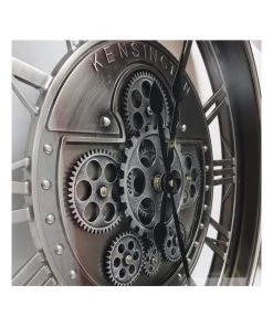 Promo π La Florentina The Kensington Round Industrial Moving Cogs Wall Clock Silver π₯° 9 Promo π La Florentina The Kensington Round Industrial Moving Cogs Wall Clock Silver π₯° -Deals Home DΓ©cor Store 893462860 4 720x928